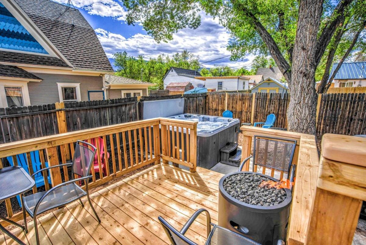 The Vibrant Victorian Hot Tub & Fire Pit In Occ Villa Colorado Springs Buitenkant foto