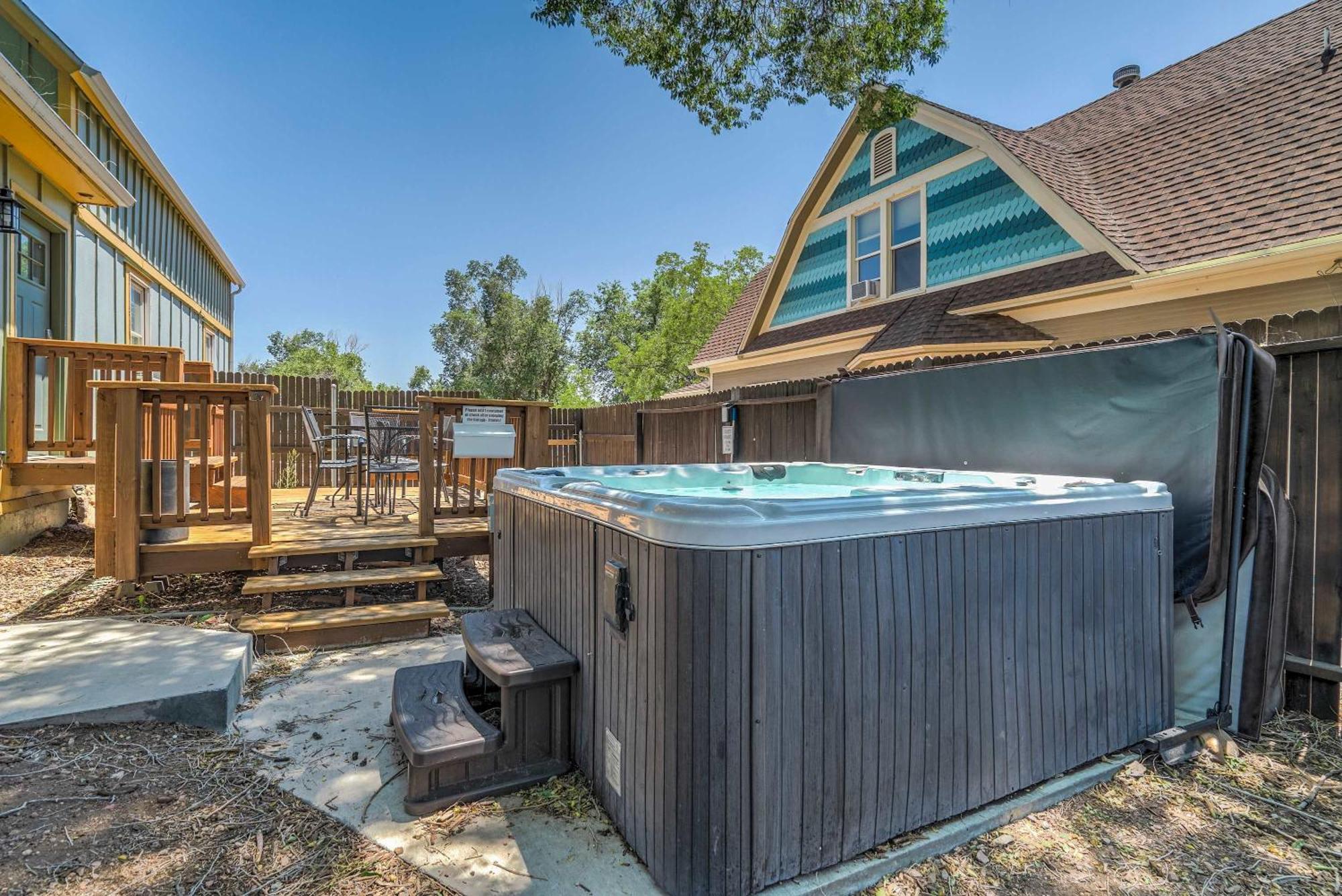 The Vibrant Victorian Hot Tub & Fire Pit In Occ Villa Colorado Springs Buitenkant foto